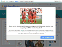 Tablet Screenshot of namigreaterhouston.org